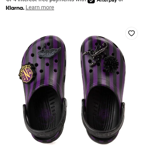 Crocs WEDNESDAY Nevermore Siza 6 NWT - Picture 2 of 11